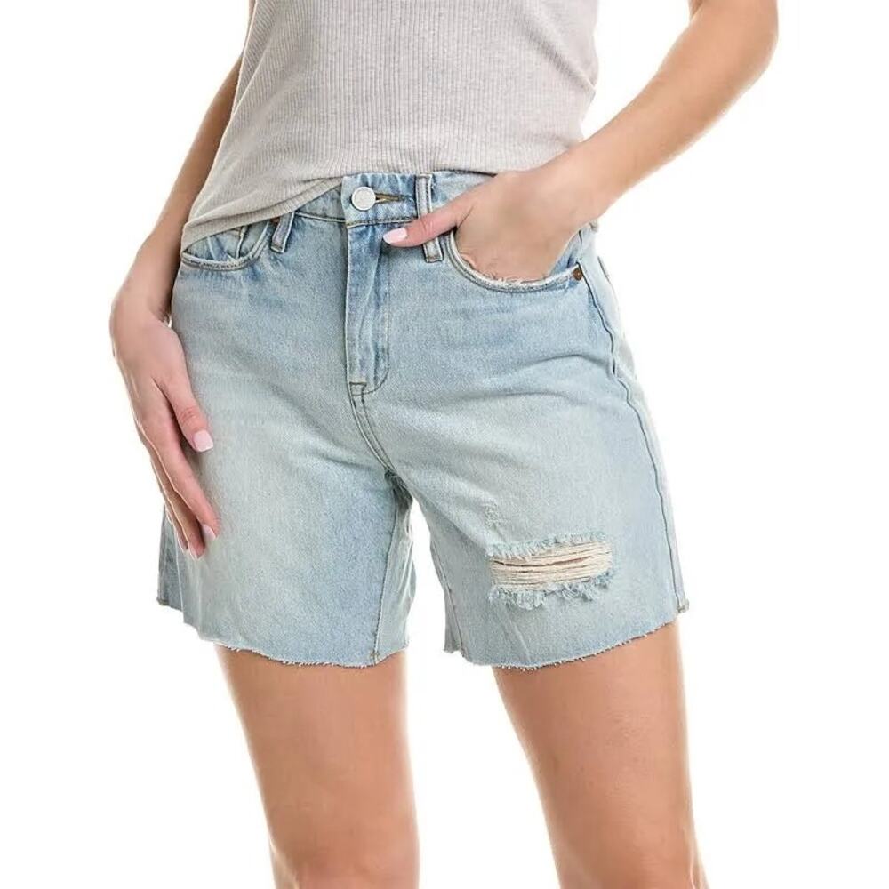 Blank NYC The Warren Shorts Mirror Distressed Cutoffs Size 24